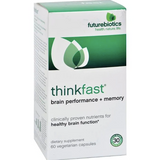 Futurebiotics thinkfast brain performance + memory 60Vcaps