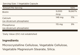 Solgar Biotin 5000 mcg Vegetable Capsules, 100 ct