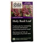Gaia Herbs Single Herbs - Holy Basil Leaf 60 vcaps