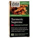 Gaia Herbs Turmeric Supreme Immune Support 20 lcaps