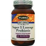 Flora Udo's Choice Super 5 Lozenge Probiotic 60 lzngs