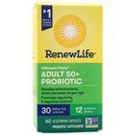 Renew Life Ultimate Flora Adult 50+ Probiotic 30 Billion 60 vcaps