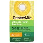 Renew Life Ultimate Flora Probiotic - Adult 50+ Go-Pack 30 Billion 30 vcaps