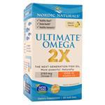 Nordic Naturals Ultimate Omega 2X with Vitamin D3 Lemon 60 sgels