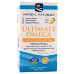 Nordic Naturals Ultimate Omega Lemon - in Fish Gelatin Soft Gels 60 sgels