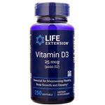 Life Extension Vitamin D3 (1000IU) 250 sgels