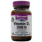 Bluebonnet Vitamin D3 (2000IU) 90 vcaps
