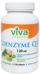 Viva Vitamins Coenzyme Q10- Ubiquinol 120 mg