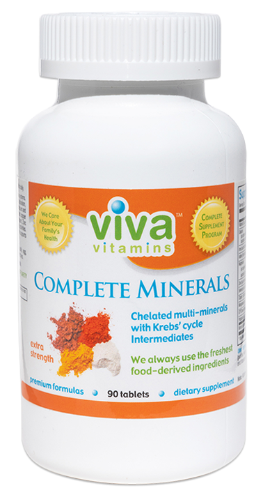 Viva Vitamins Complete Minerals - Extra Strength
