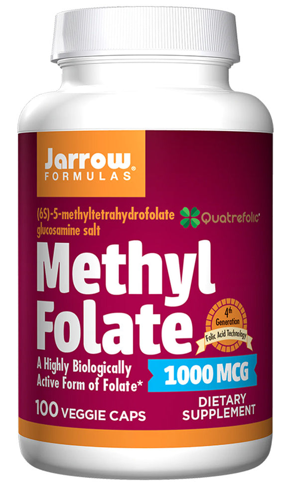 Jarrow Methyl Folate - 1000mcg 100 caps