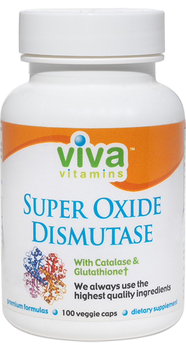 Viva Vitamins Super Oxide Dismutase 100 capsules